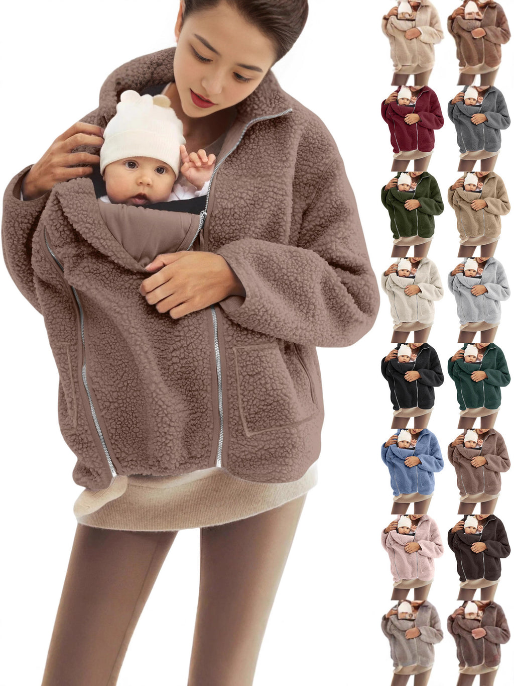 Kangaroo Mother and Son Coat