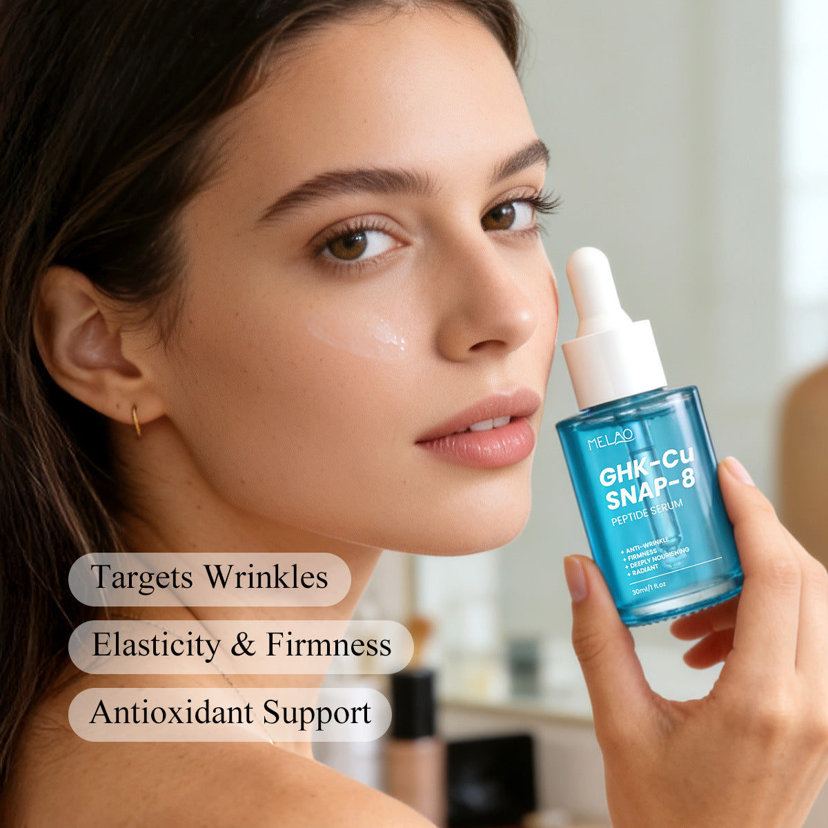 Blue Copper Peptide Essence for Firming and Hydration