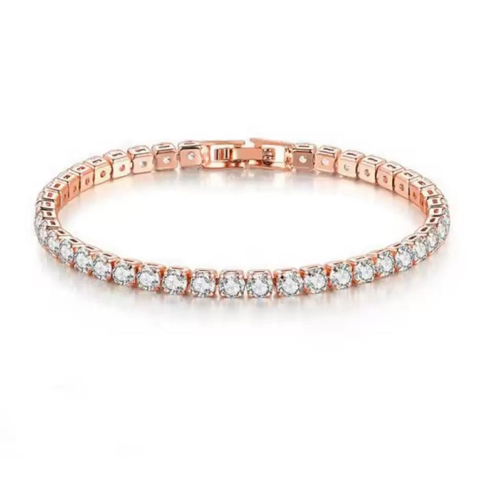 Elegant Zirconia Tennis Bracelet for Women