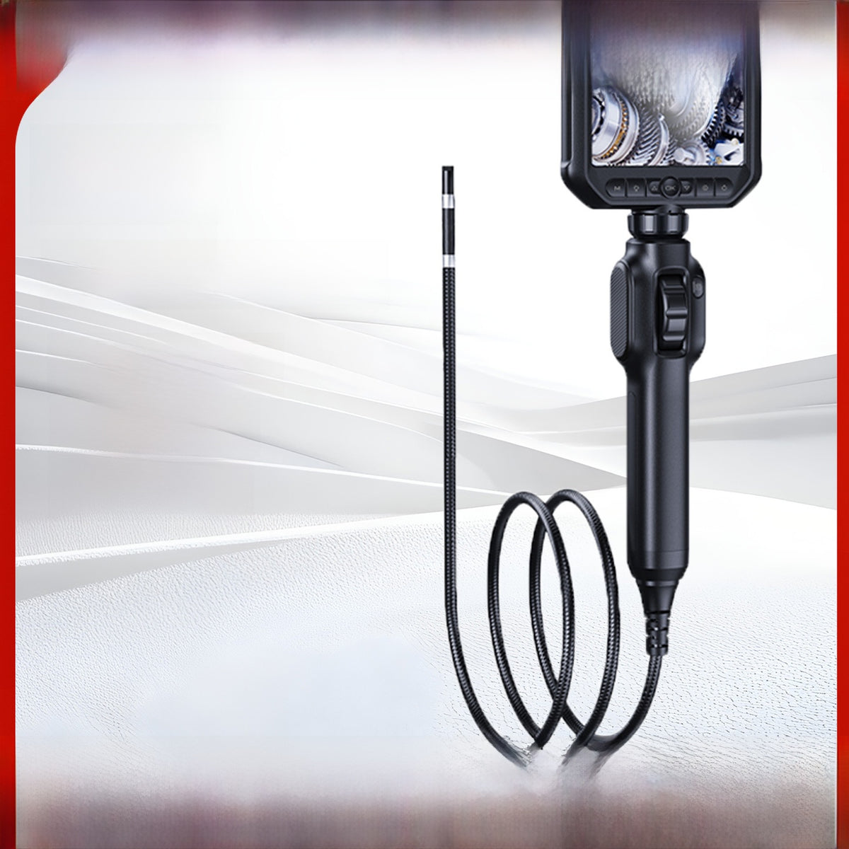 Handheld 360� Steering Endoscope with HD Lens