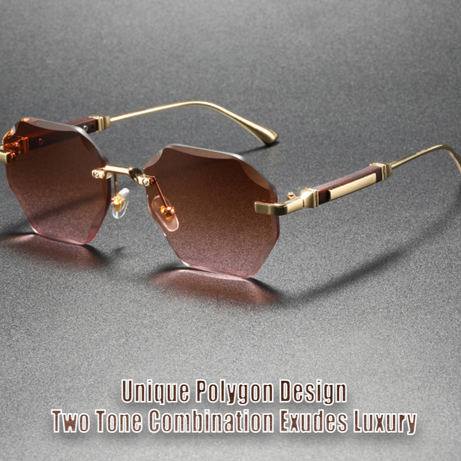 Polygonal Gradient Sunglasses