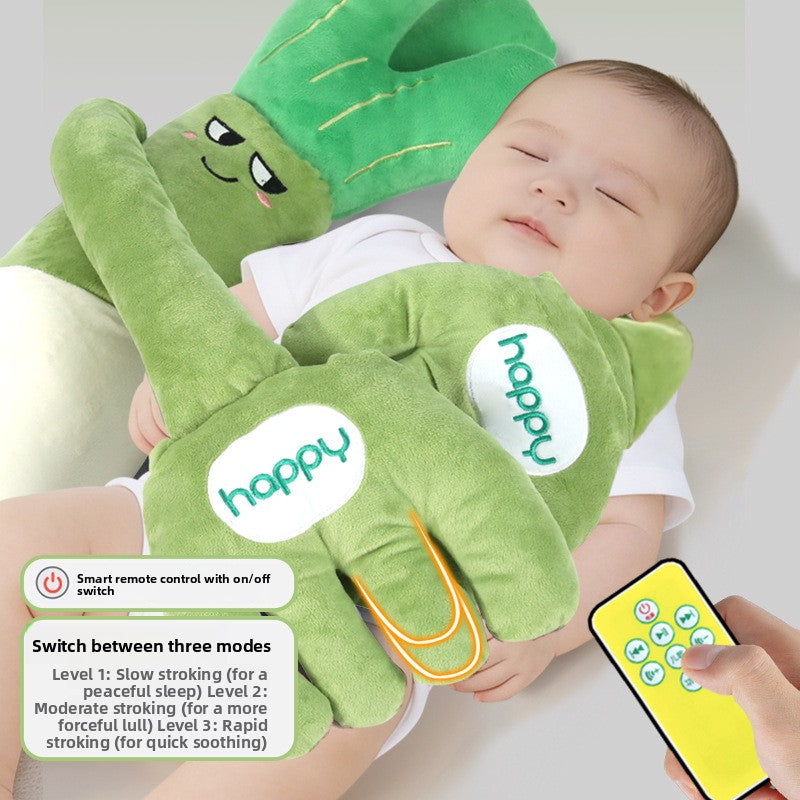 Scallion baby soothing doll's palm