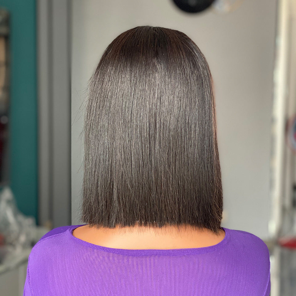 Bone Straight Human Hair Wig