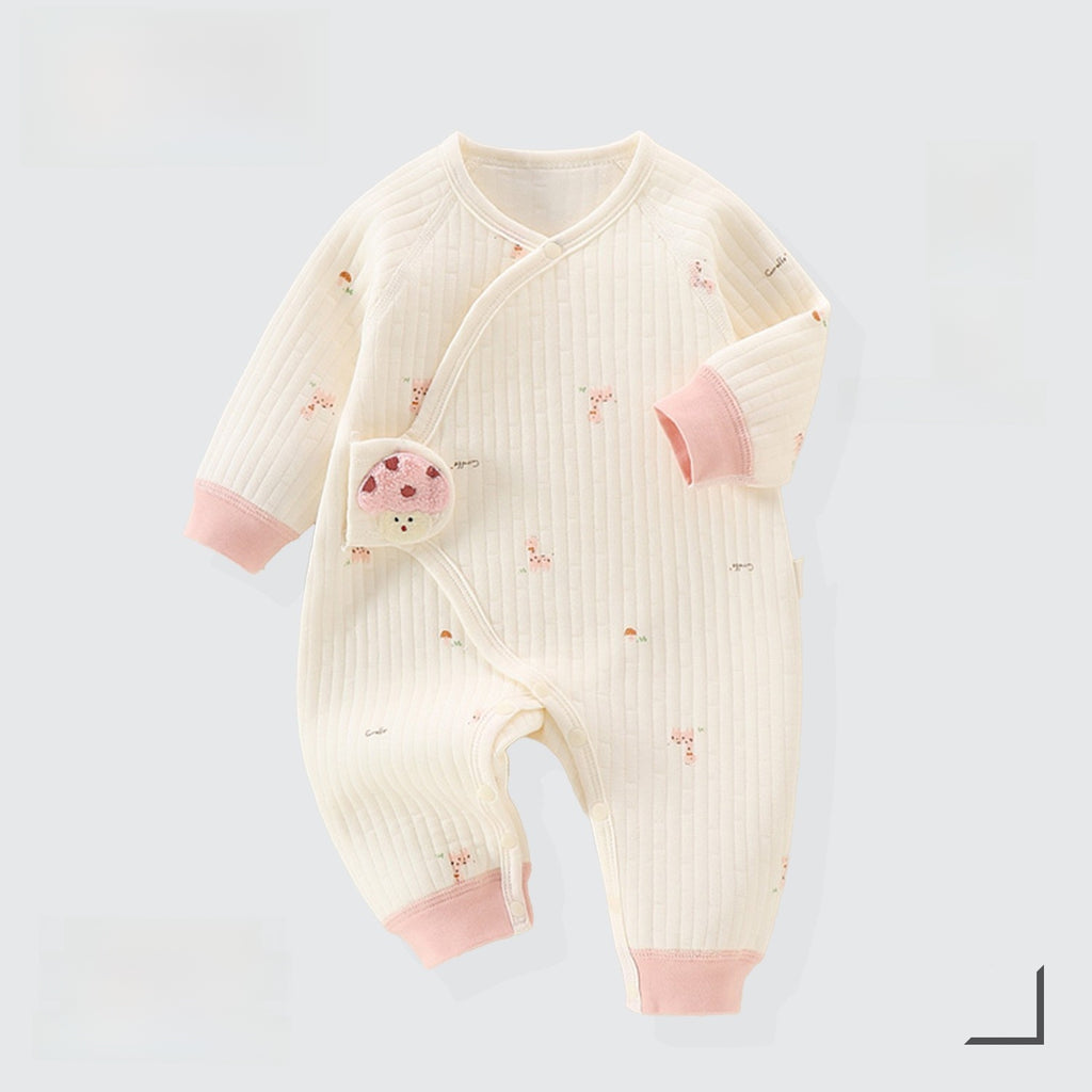 Baby Quilted Jumpsuit Winter Warm Clothing