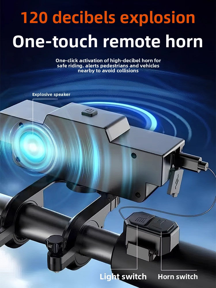 Bicycle bright night riding headlights