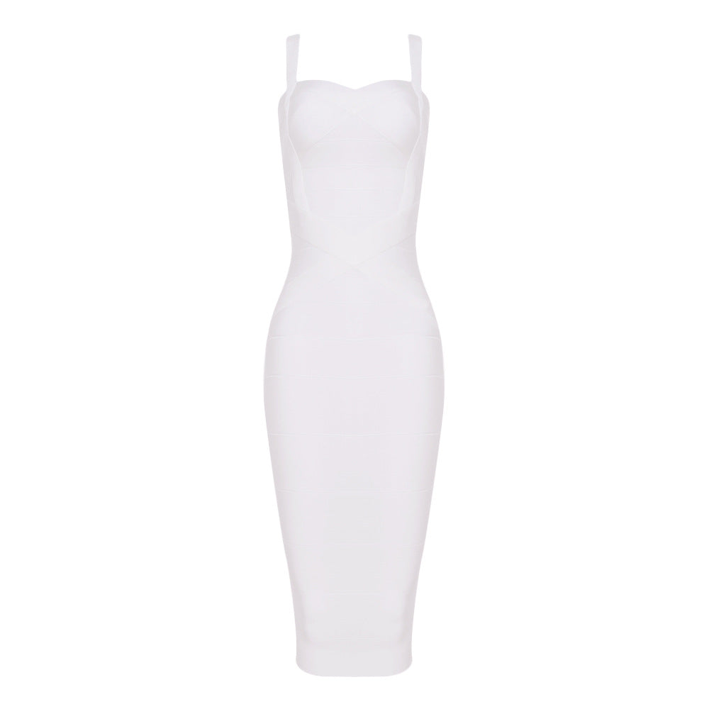 Sleeveless Bandage Bodycon Dress