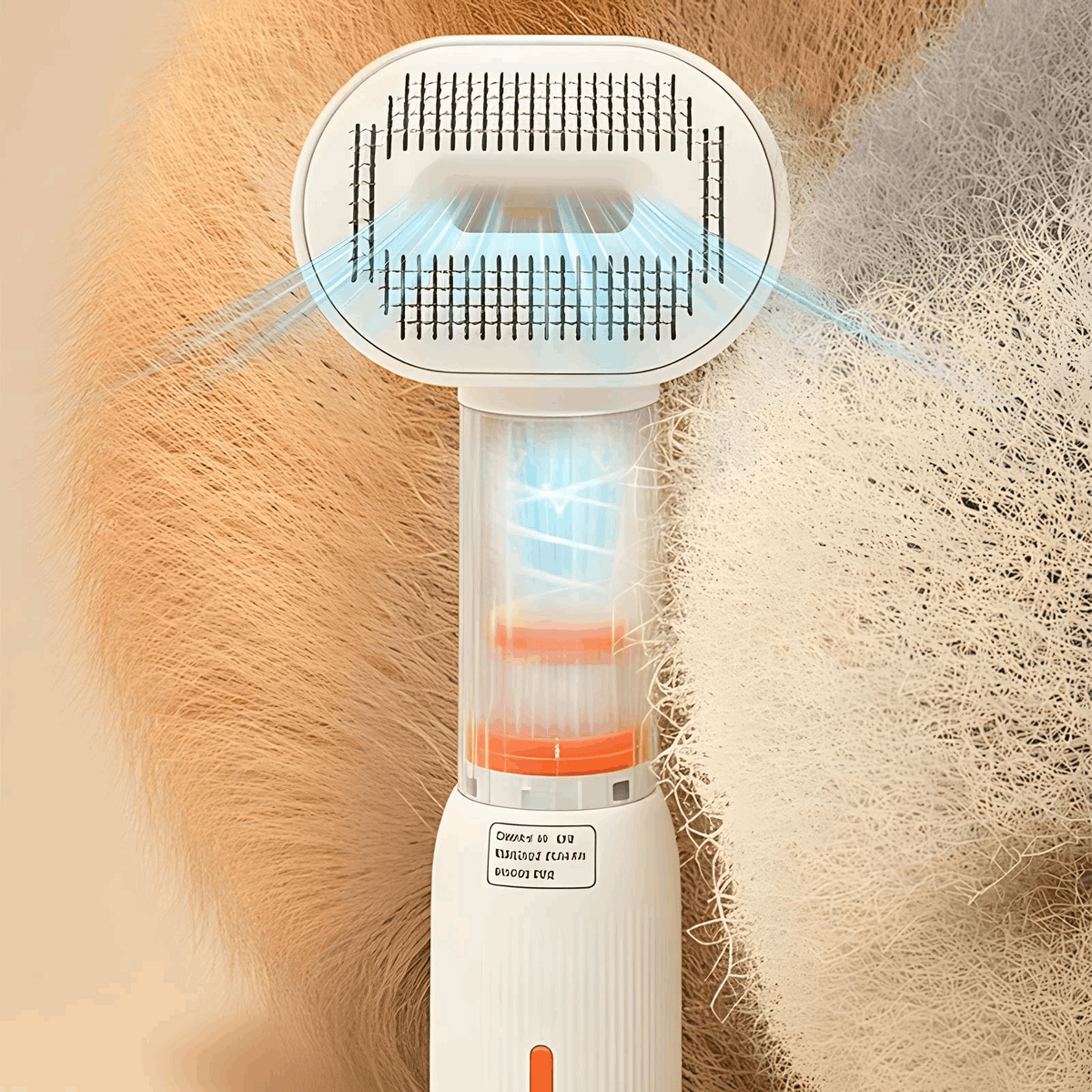 4-in-1 Electric Pet Hair Removal Brush