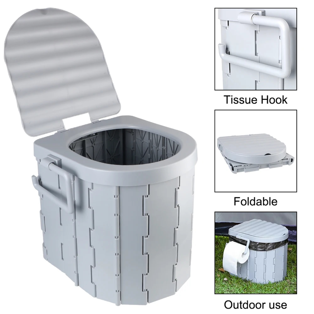 Foldable Portable Camping Toilet