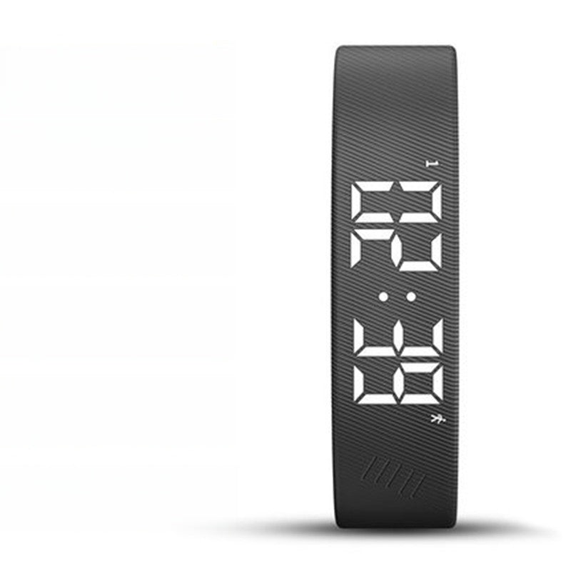 New Cross-Border Powerful Vibrating Alarm Clock Bracelet Men's Electronic Watch Vibrating Silent Dormitory Wake-Up Artifact Step Counting Luminous