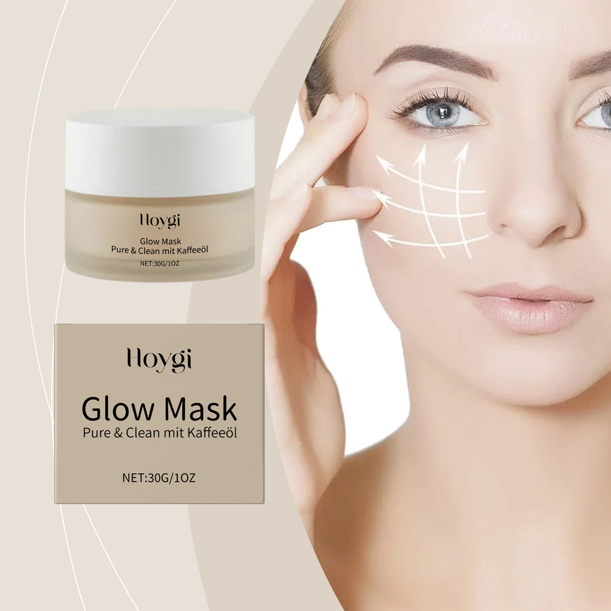 Moisturizing Brightening Facial Mask