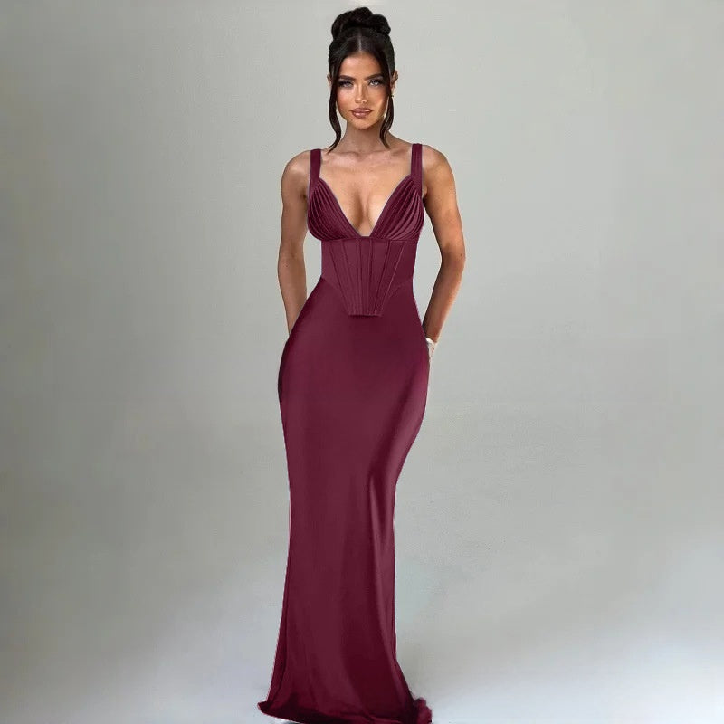 Elegant mermaid-style dress