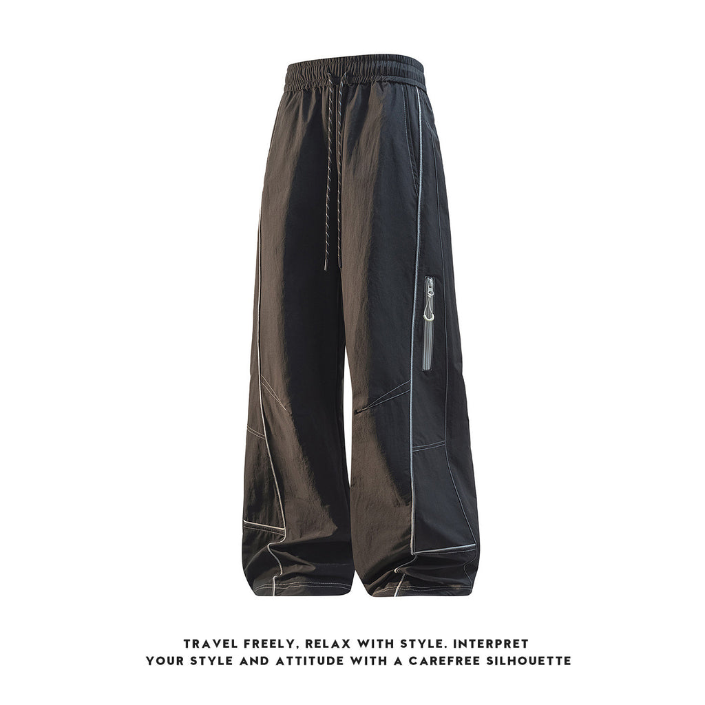 Mens Athletic Half Zip Sportswear Set