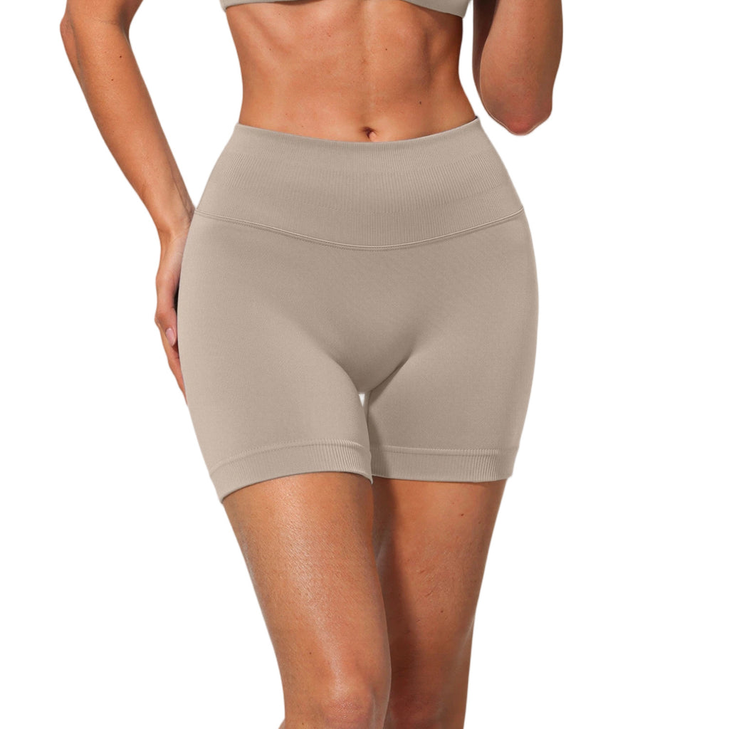 High-Waisted Yoga Shorts