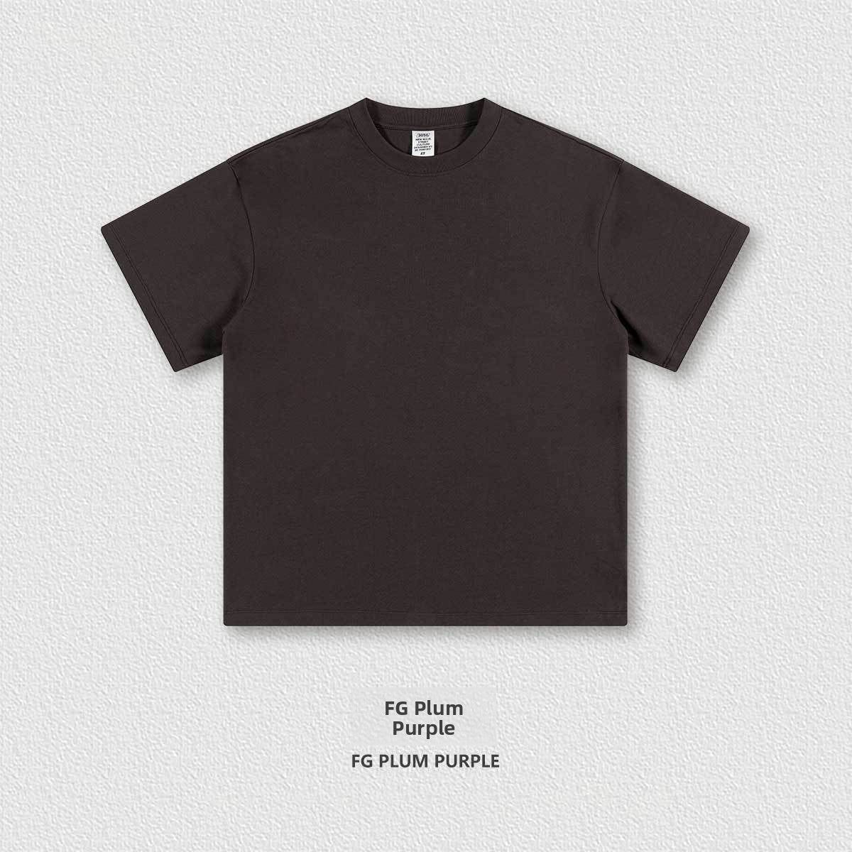 American-Style Small-Neck Short-Sleeve T-Shirt for Men