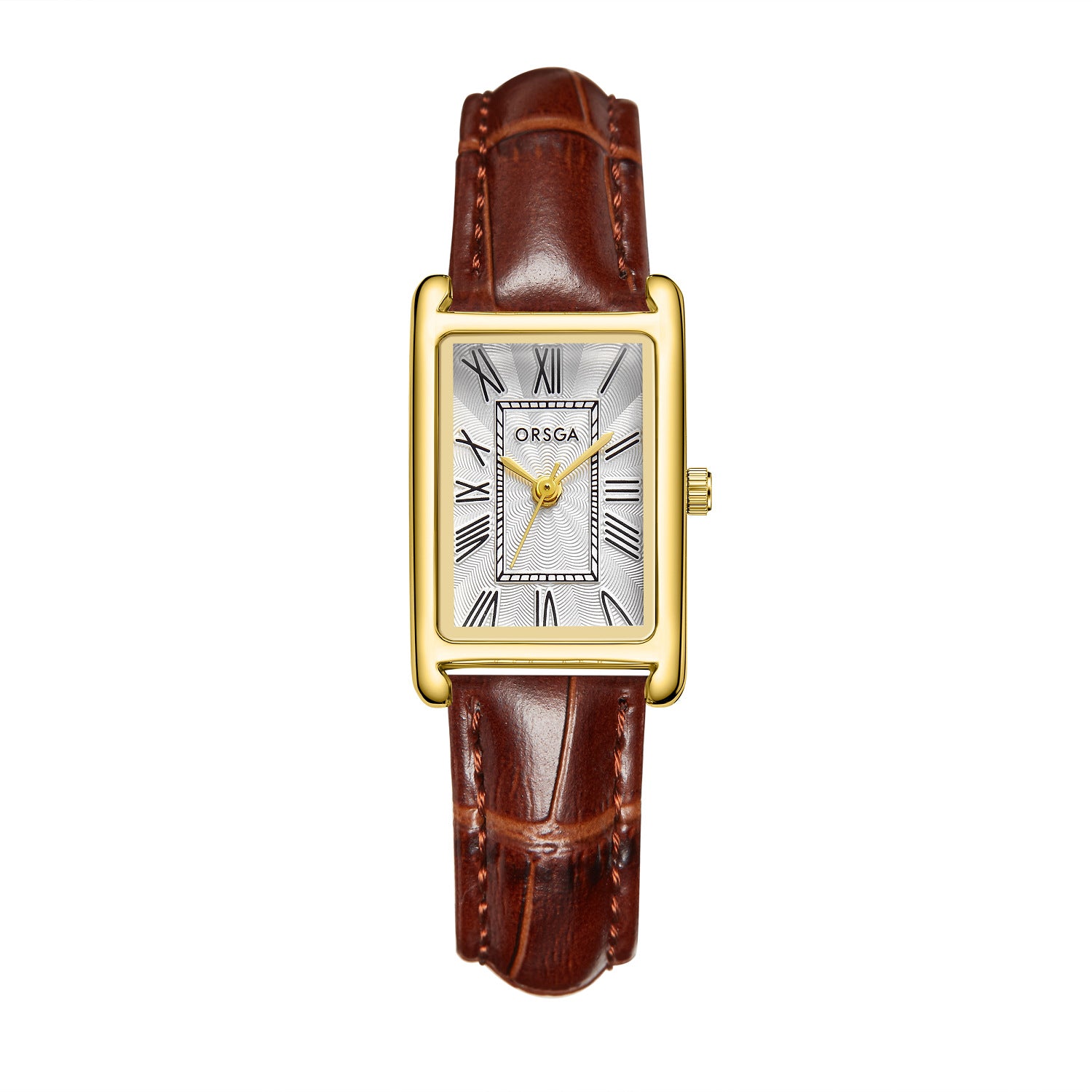 Women Square Stainless Steel Quartz Watch