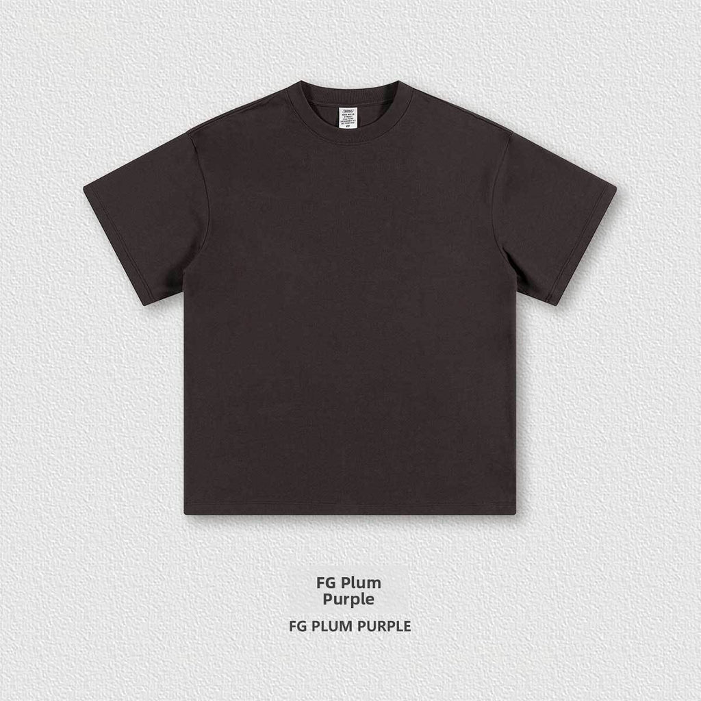 American-Style Small-Neck Short-Sleeve T-Shirt for Men