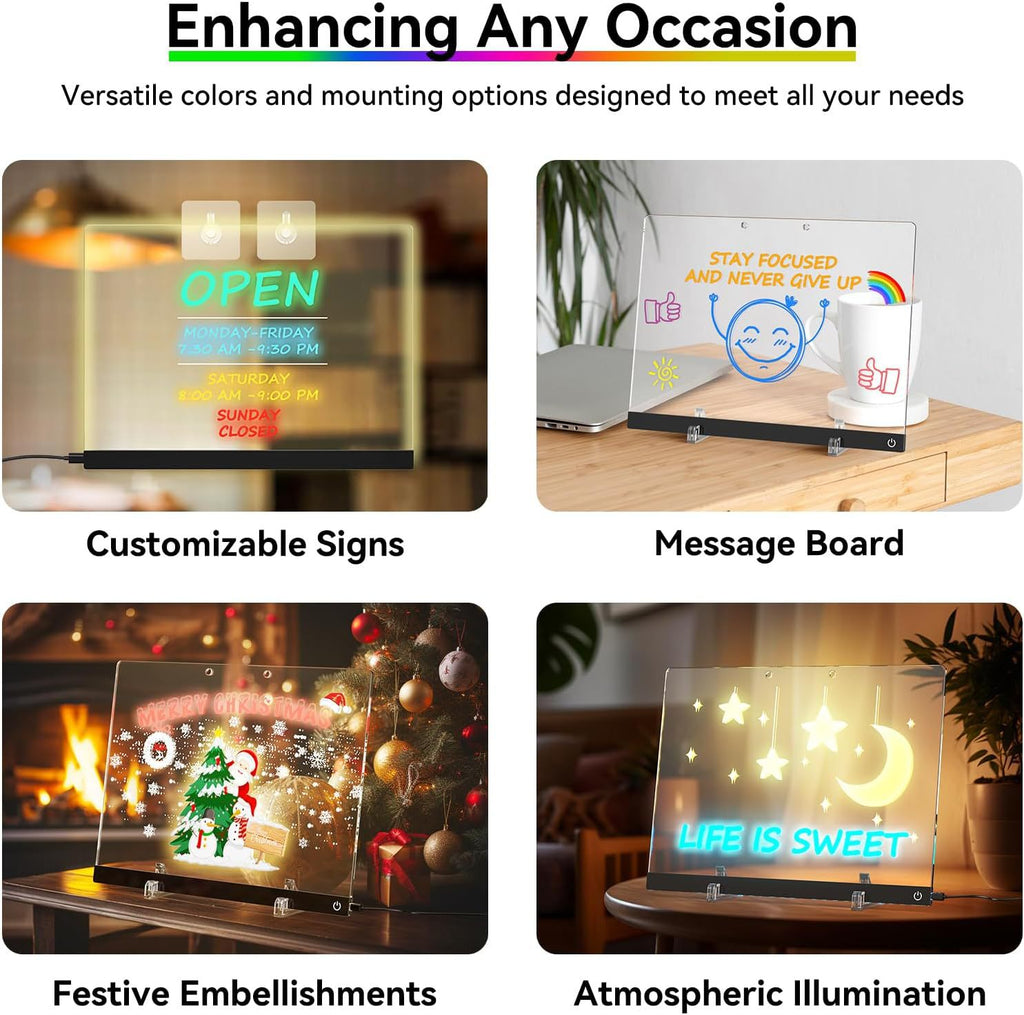 LED Illuminated Message Board