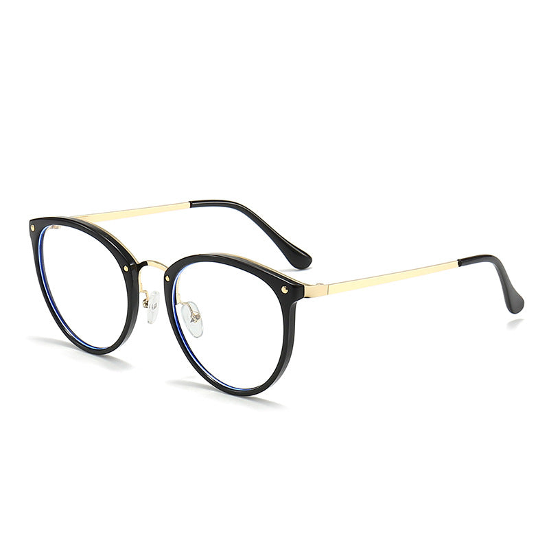 Retro blue light glasses
