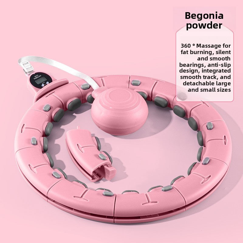 Magnetic beauty waist hula hoop