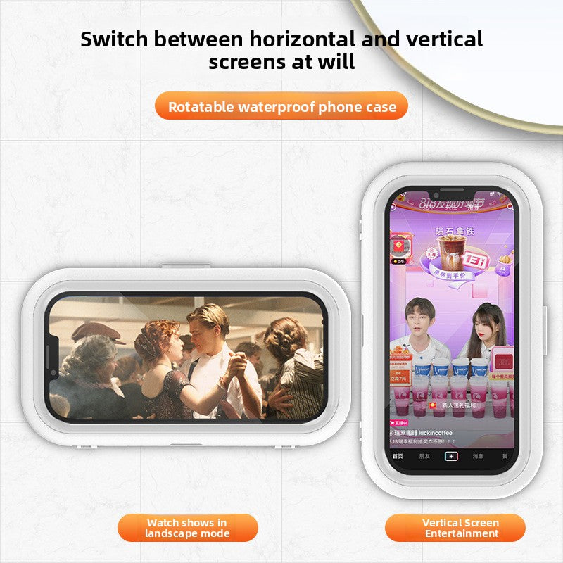 Rotatable Waterproof Phone Case with Aromatherapy