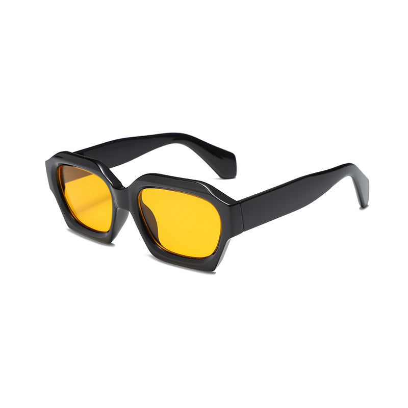 Geometric Frame UV Protection Sunglasses