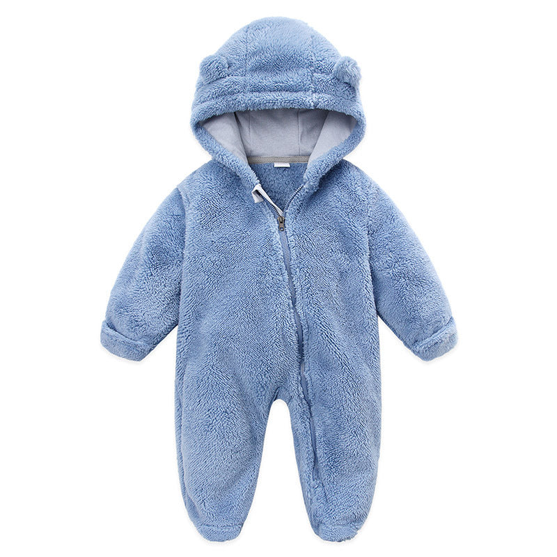 Infant Fleece Romper Winter Wear