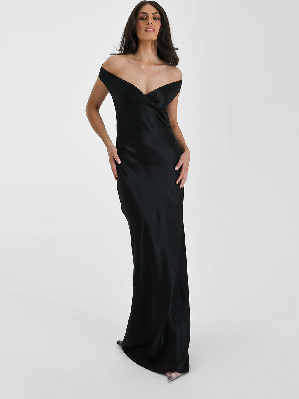 Elegant Chiffon Fishtail Evening Dress