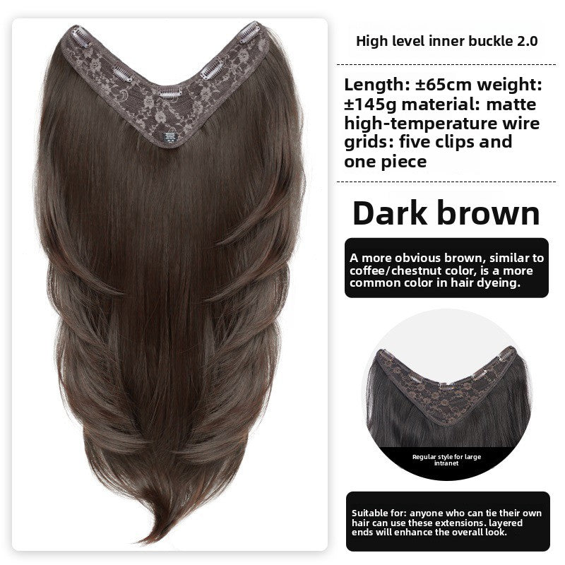 U-Shaped Hairpiece for Volume Enhancement
