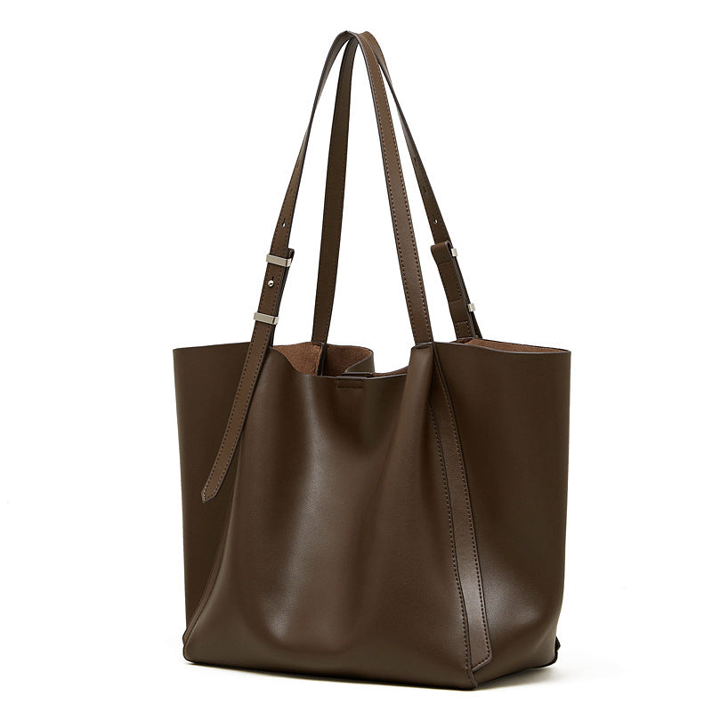 Genuine Leather Women Tote Bag