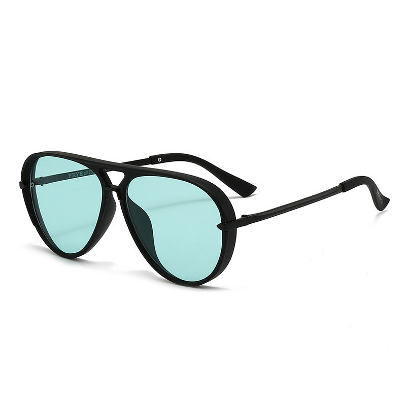 Retro Round Frame UV400 Sunglasses