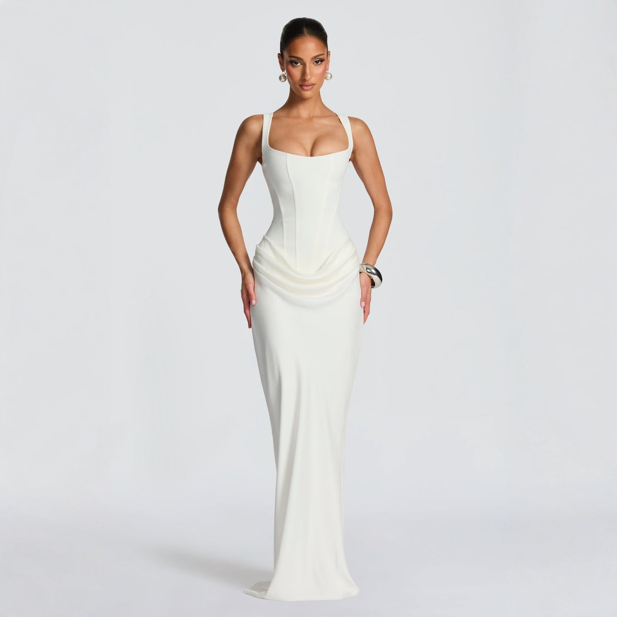 Womens Bodycon Spaghetti Strap Dress