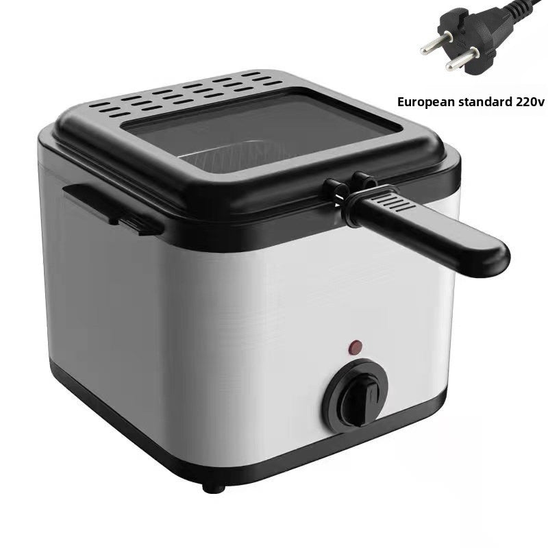 Household Electric Fryer with Visual Window