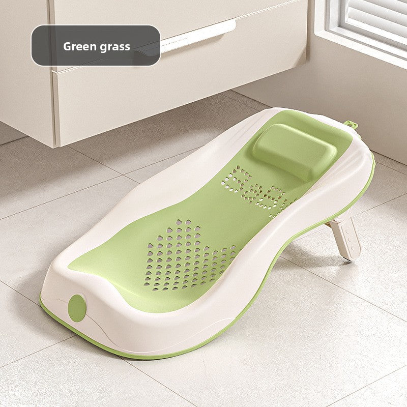 Temperature Sensing Baby Bathtub with Foldable Design
