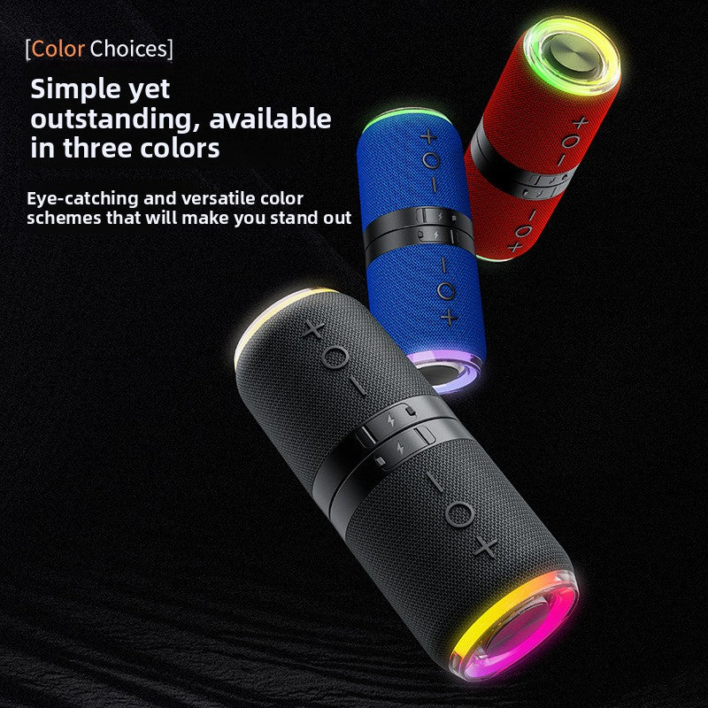 Detachable Magnetic Bluetooth Speaker with RGB Light