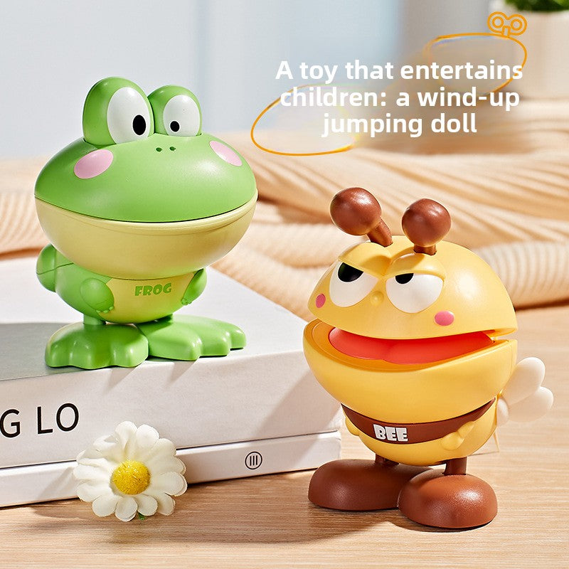 Clockwork jumping frog bee animal Animal Mechanical Toys