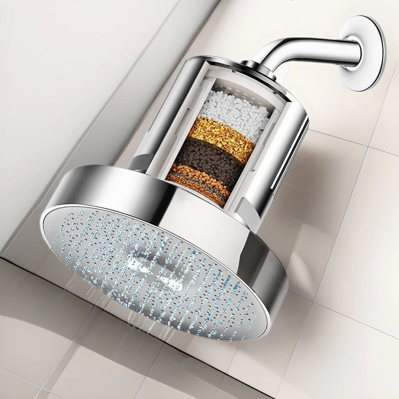 Filter shower top nozzle
