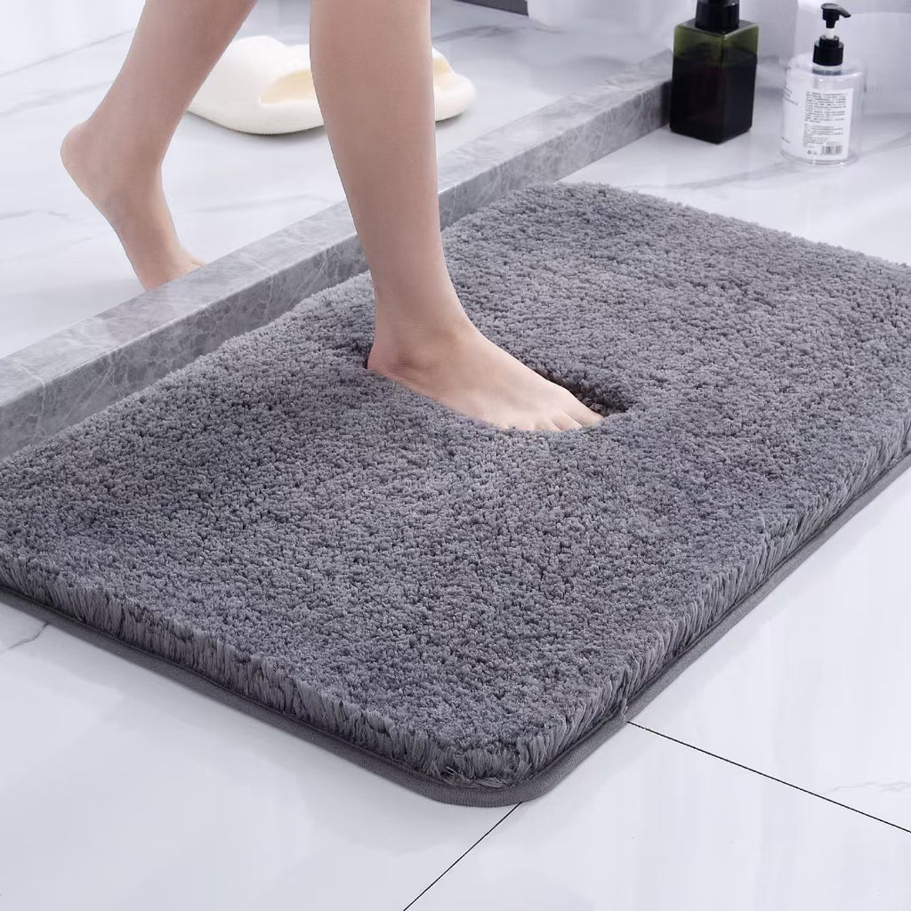 Plush Absorbent Non-Slip Bathroom Mat