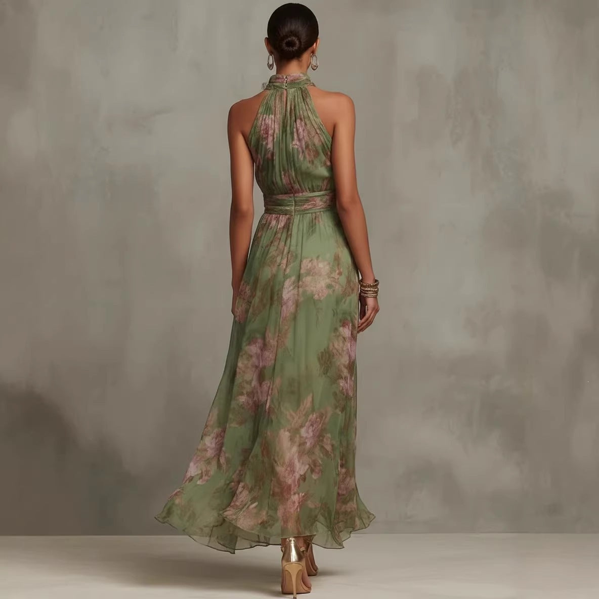 Womens OffShoulder Bodycon Long Dress