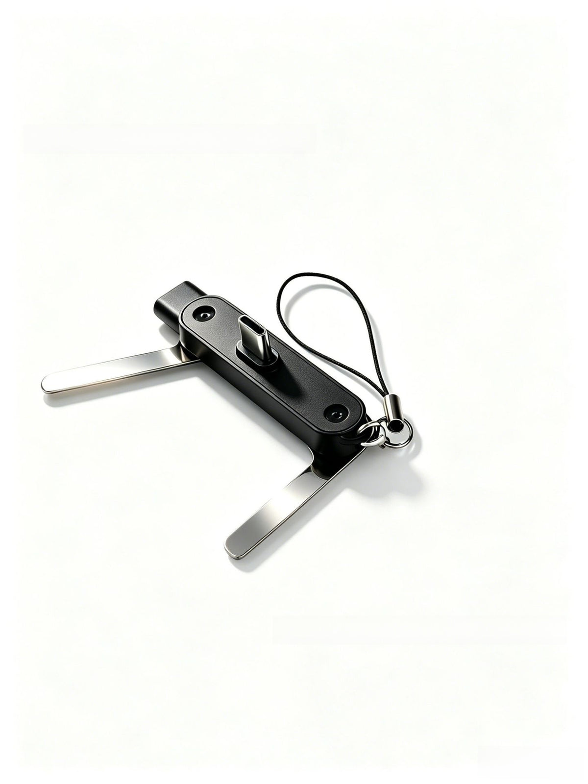 Foldable Type C Phone Holder Charging Adapter