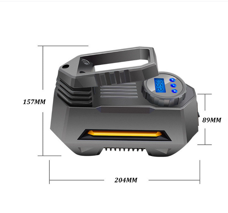 Portable Car Tire Inflator Pump with Digital Display