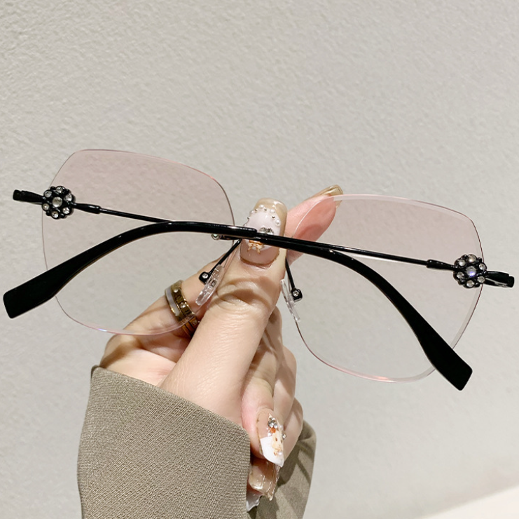 Frameless Photosensitive Color-Changing Sunglasses