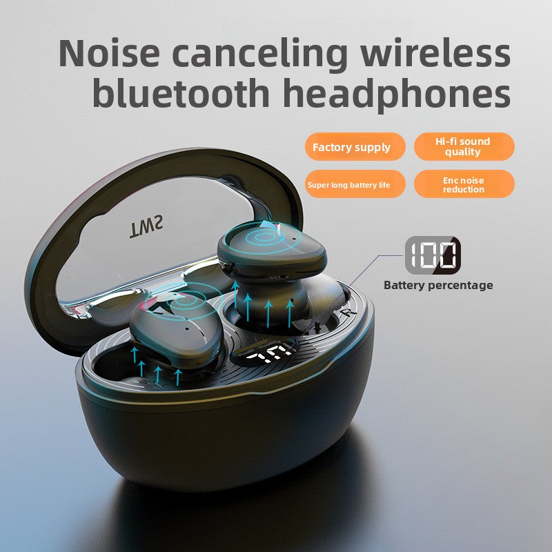 Wireless Bluetooth Earphones with Noise Cancellation