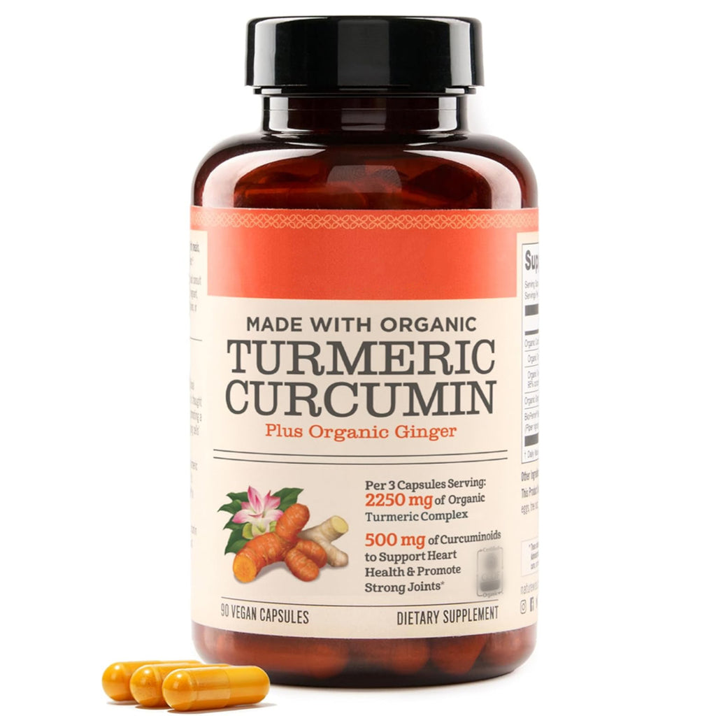 Turmeric Curcumin Supplement Capsules