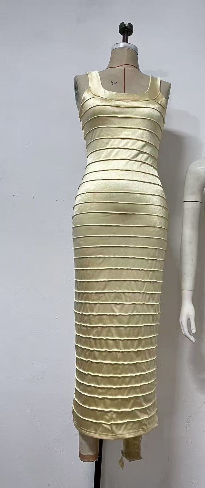 Retro Backless A-line Dress