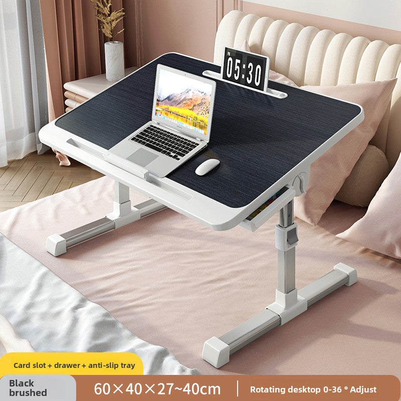 Adjustable Foldable Laptop Bed Desk with USB Port
