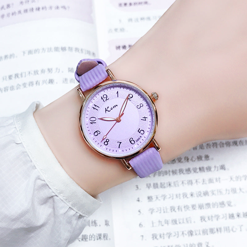 Waterproof quartz watch