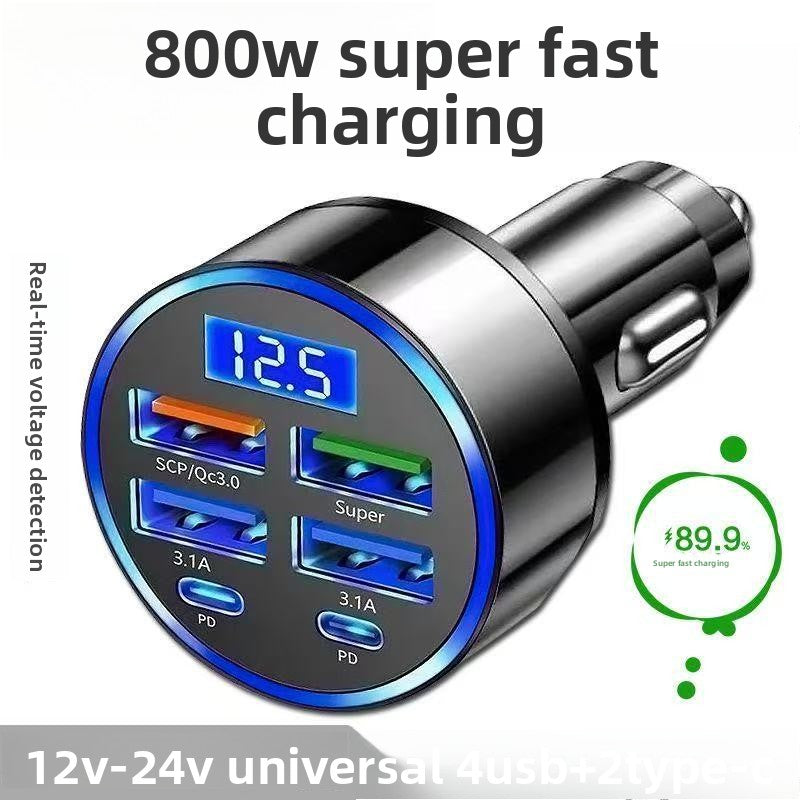 Multi-Port Car Fast Charger