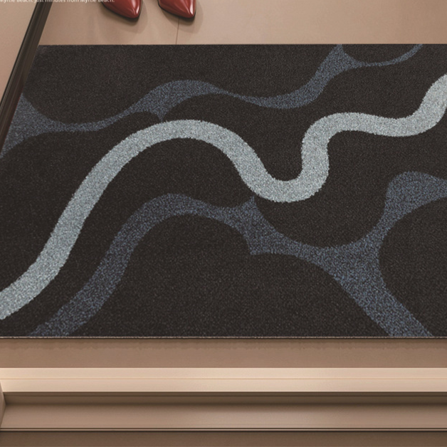 Silk Ring Floor Mat Foot Mat