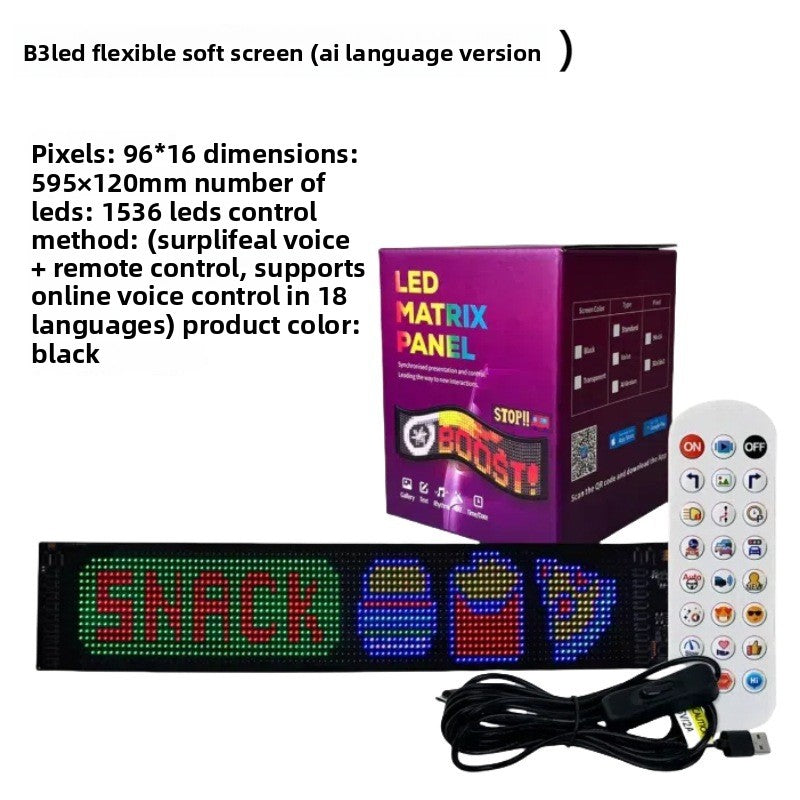 LED flexible screen