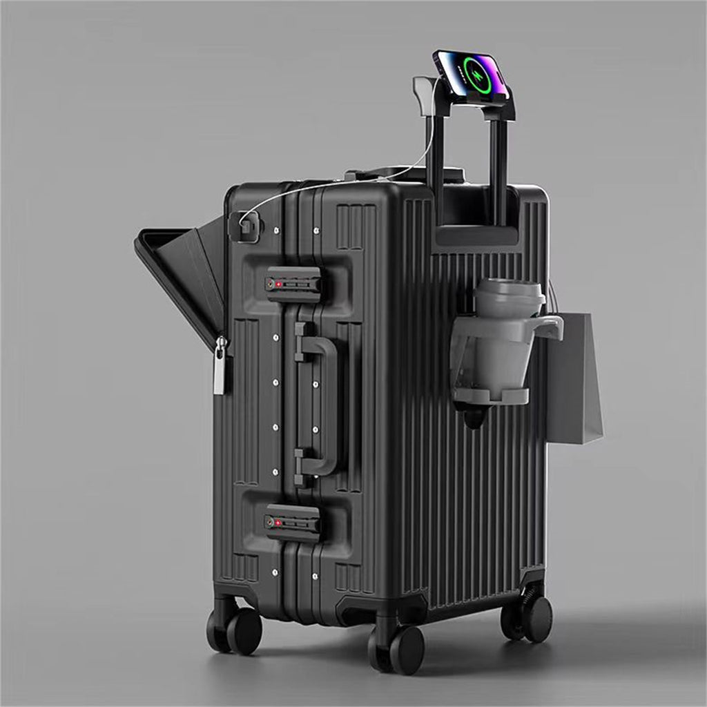 Multifunctional Front Open PC Suitcase